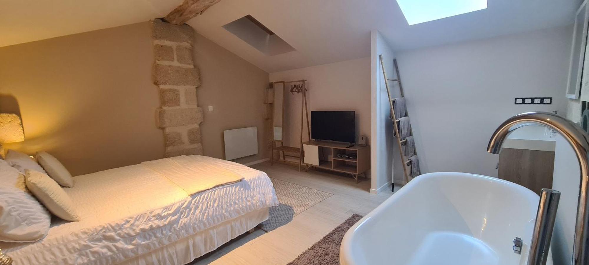 Bed and Breakfast LaRiviere Asques Zimmer foto